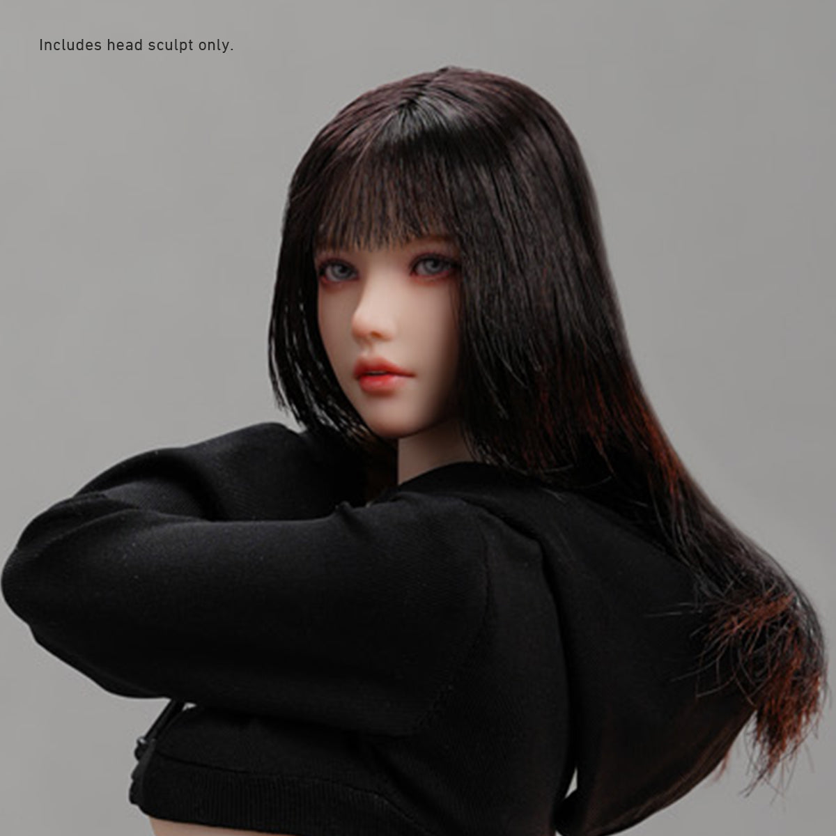 I8TOYS Seamless Steel Frame Platinum Articulated Chest Silicone Moe I8-FB-002-B & YUKI 2.0 Head Sculpt 1/6 Scale Action Figure Body