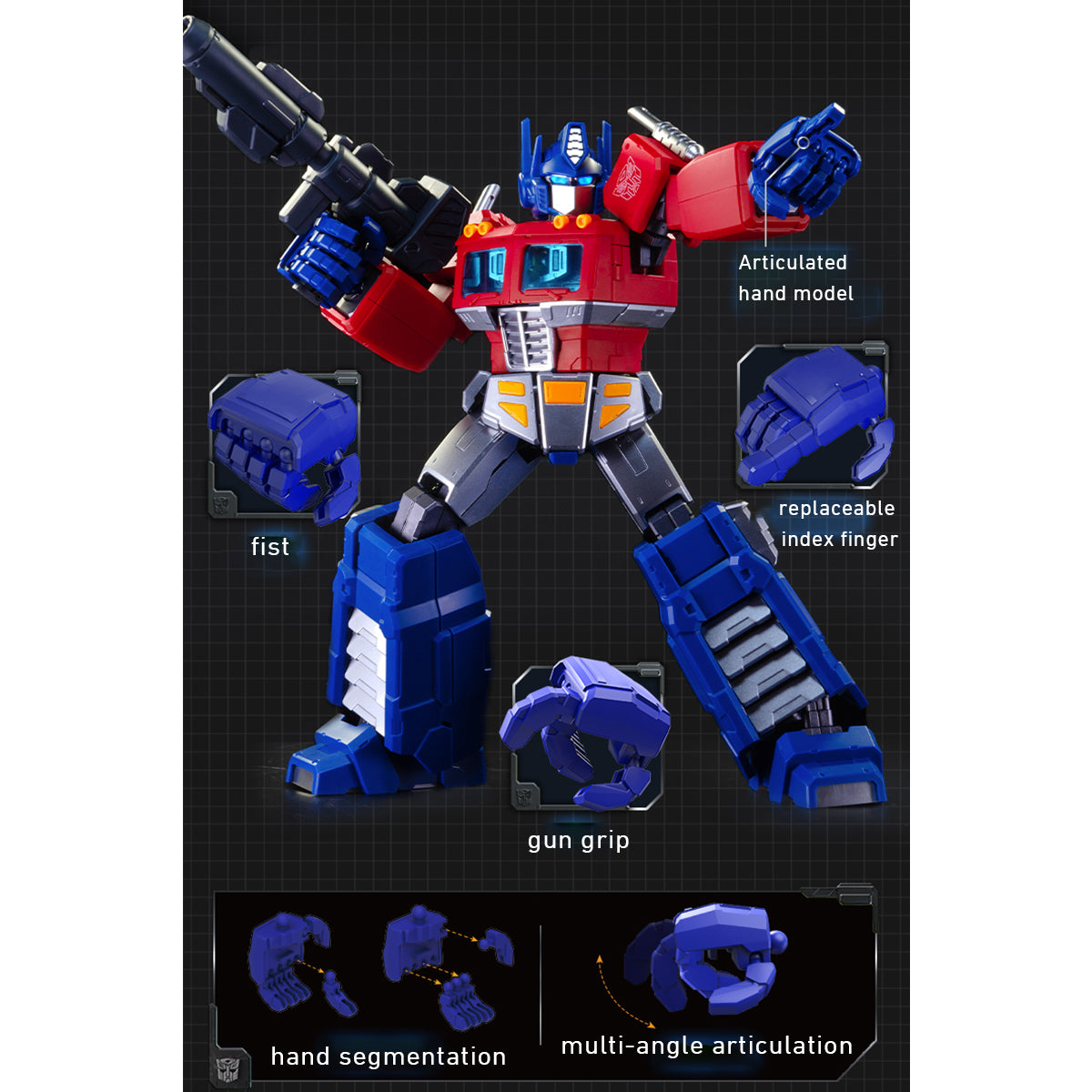 (Only Shipped to the DE) BLOKEES Optimus Prime Legendary Edition G1 Assembly Model Kits
