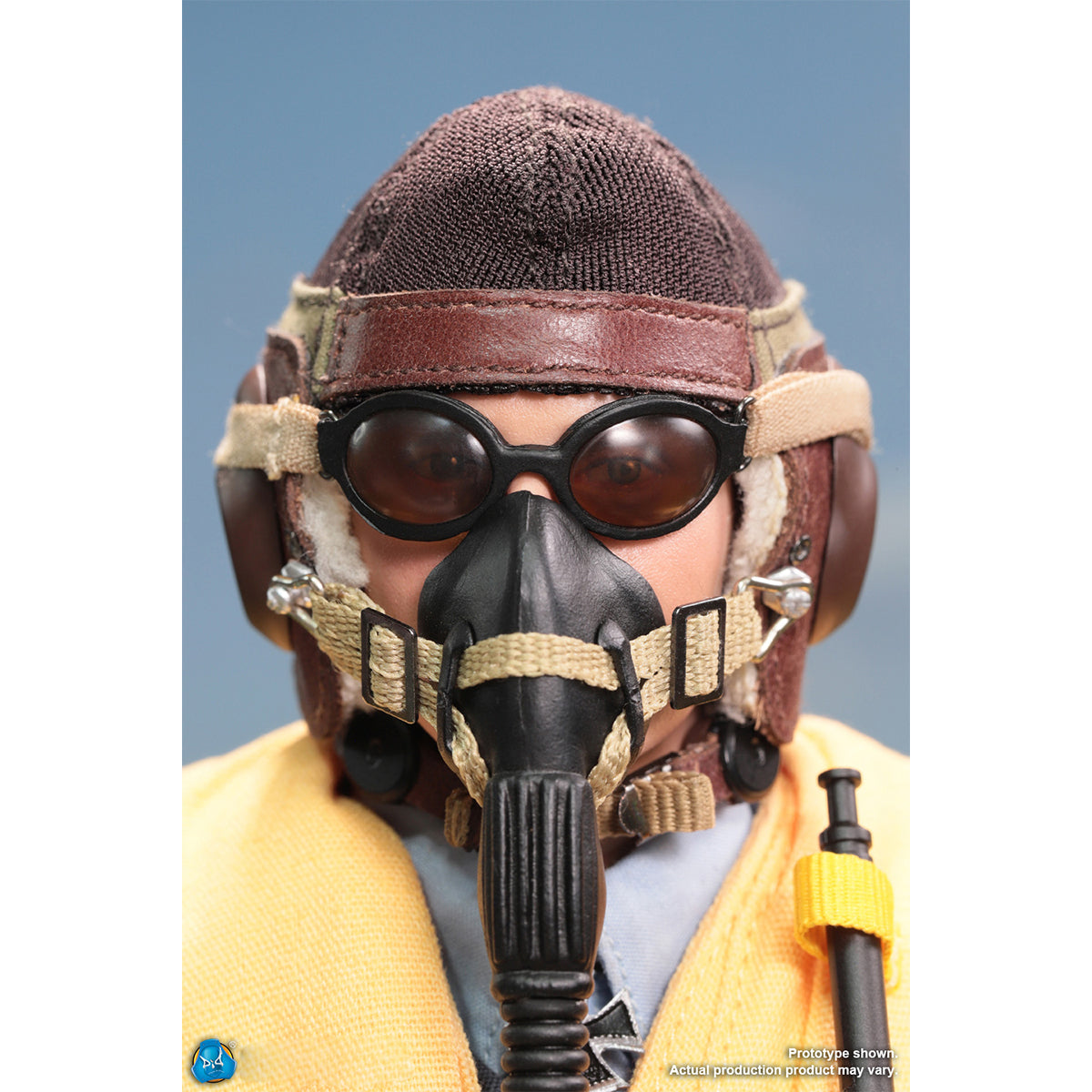 DID D80190 WWII Luftwaffe Ace Pilot Erich Hartmann with Fighter Cockpit Scene 1/6 Scale Action Figure