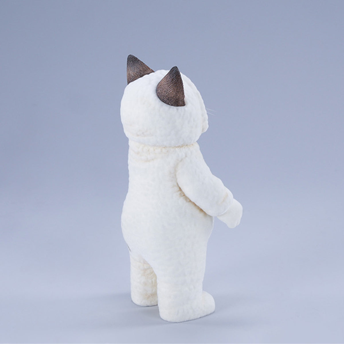 JXK, Fluffy Cat, Static Animal Figurine