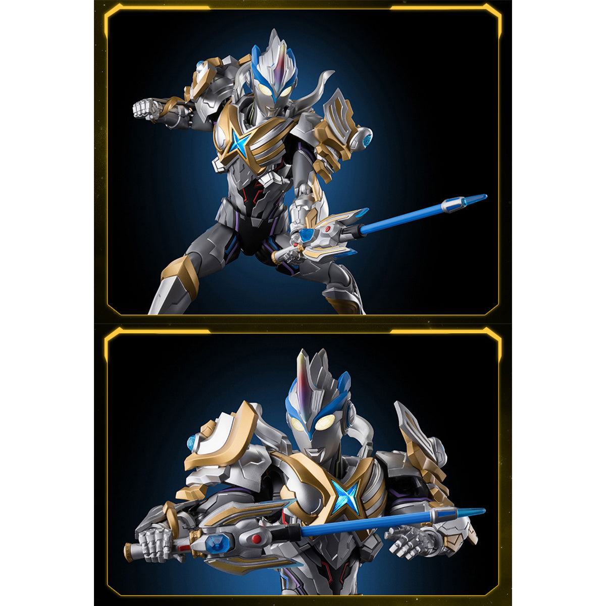 Blokees Ultraman Legendary Edition Beta Spark Armor X (Beyond Type) Assembly Model Kits