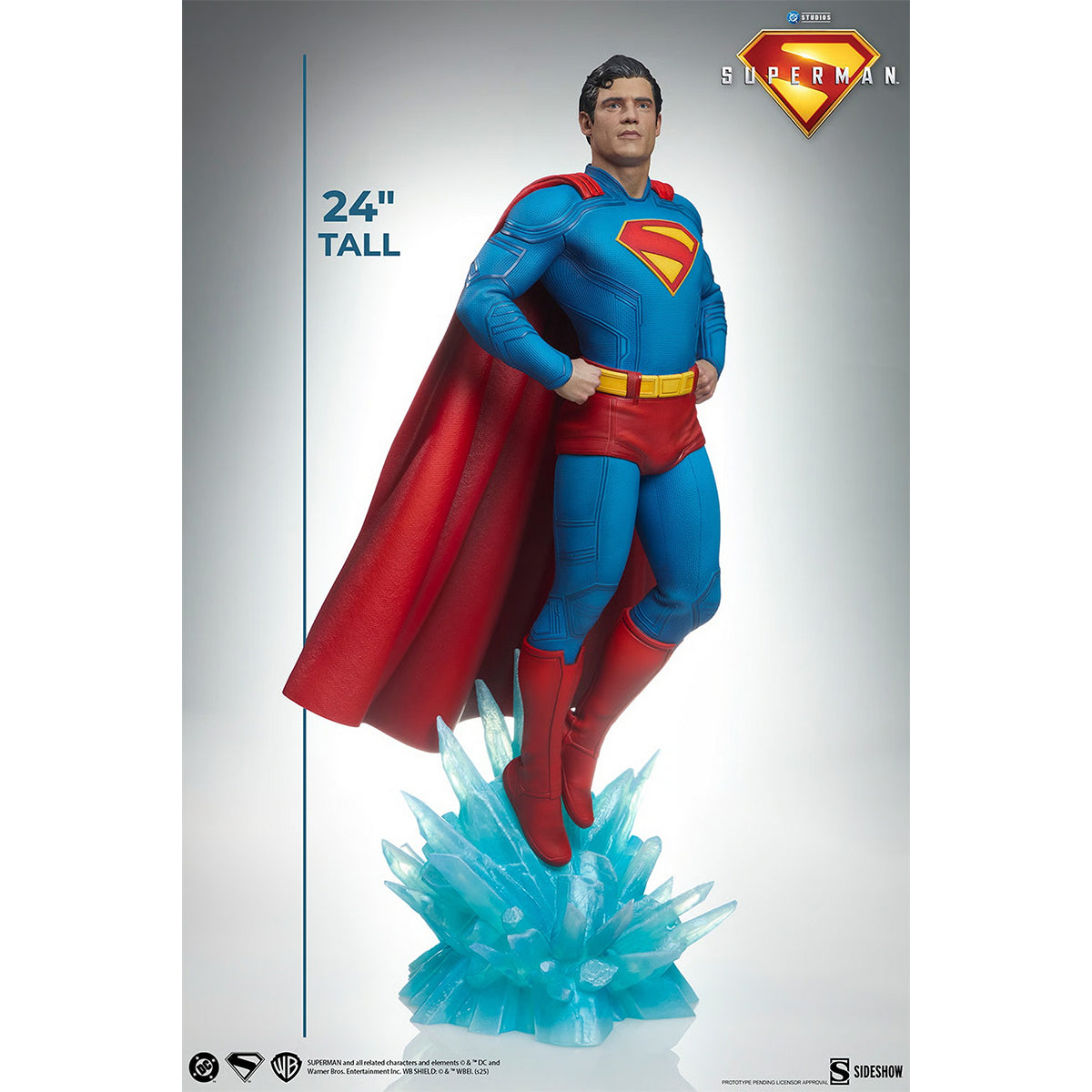 Sideshow, New Movie Version Krypto/Superman, Art Statue