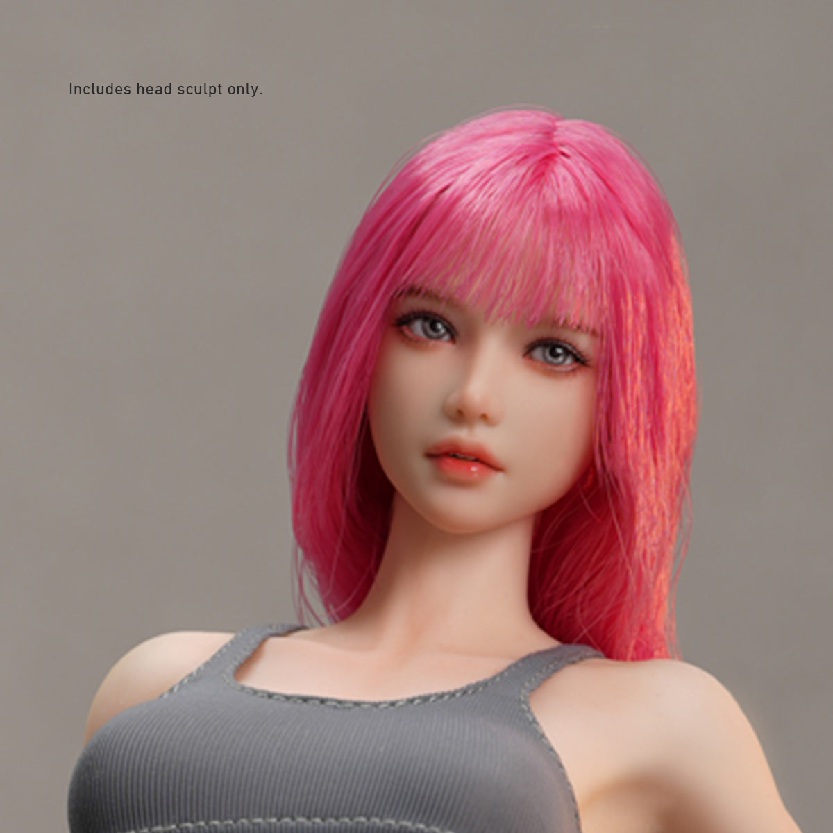 I8TOYS Seamless Steel Frame Platinum Articulated Chest Silicone Moe I8-FB-002-B & YUKI 2.0 Head Sculpt 1/6 Scale Action Figure Body