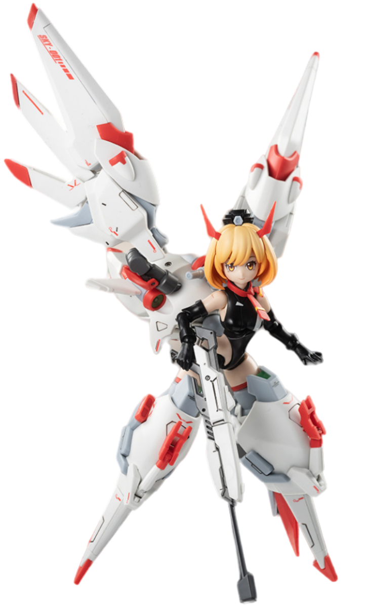 HEMOXIAN Full-Time Jijia Kelly Janet Mecha Girl Assembly Model Kits