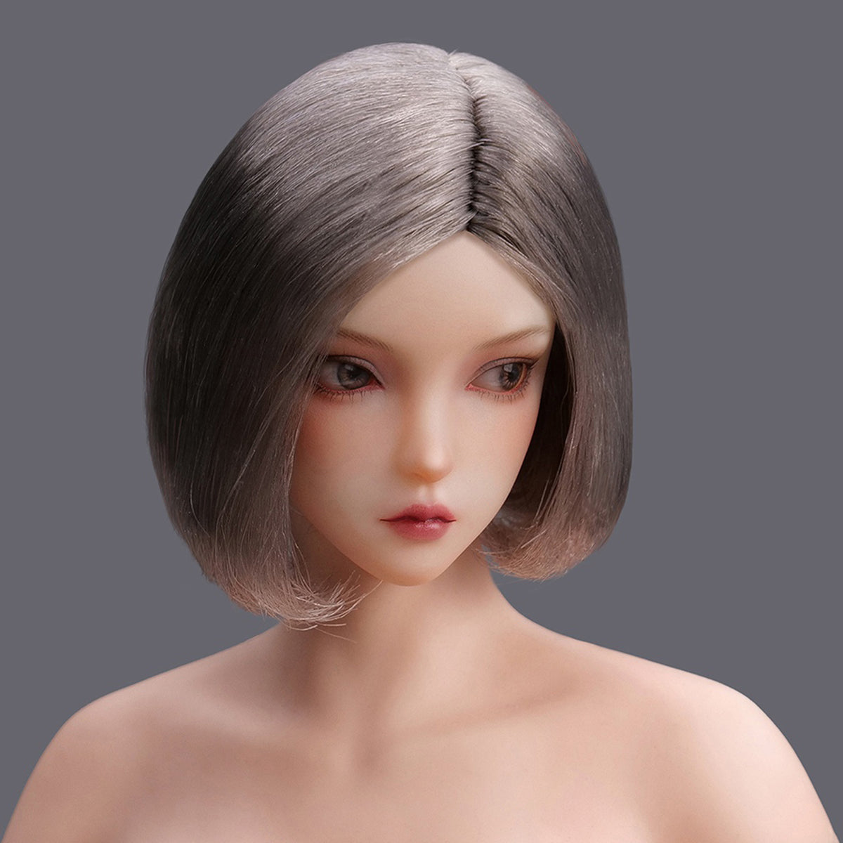 Escultura de cabeza femenina asiática con ojos móviles de YMTOYS - Xiaonan (Versión B) para figuras