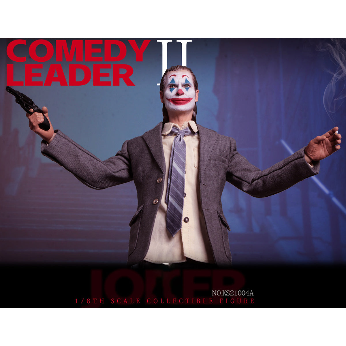 KSTOYS Comedy Leader II & Stair Base Action Figures