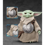 ZD Toys Star Wars 1966-10 Grogu The Child (Baby Yoda) 1/10 Scale Action Figure Set