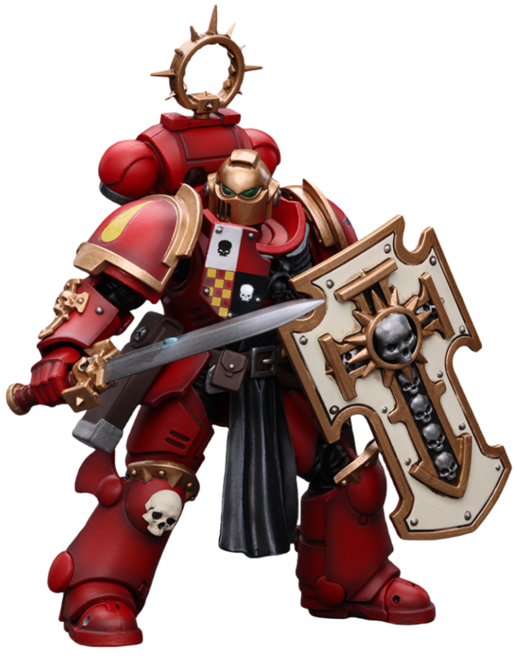 HiPlay JoyToy Warhammer 40K Collectible Figure: Primaris Space Marines Blood Angels Bladeguard Veteran 1:18 Scale Action Figures JT2788 (Blood Angels JT2788)