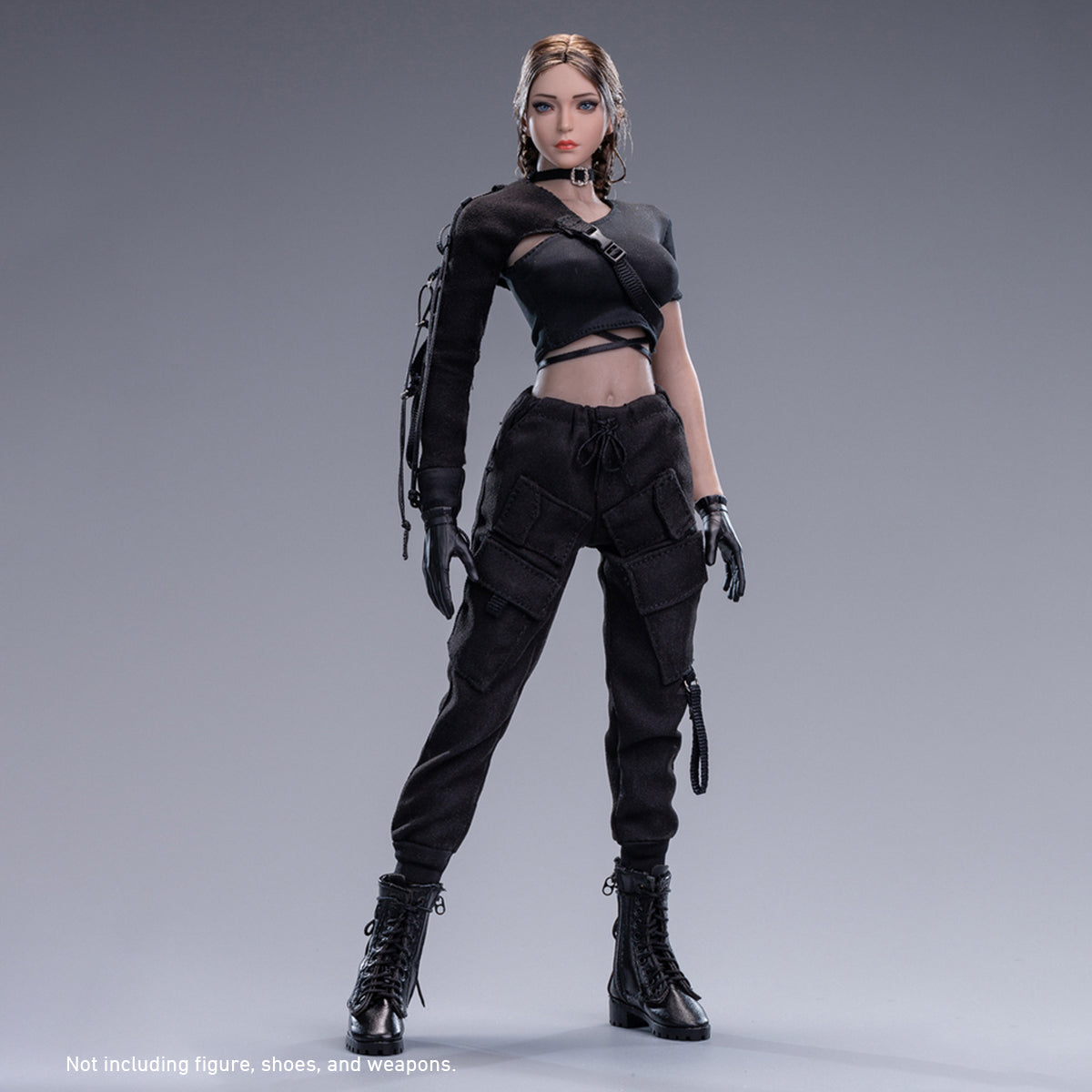 SIX SUPER STARS Cool Girl Functional Outfit For Action Figures