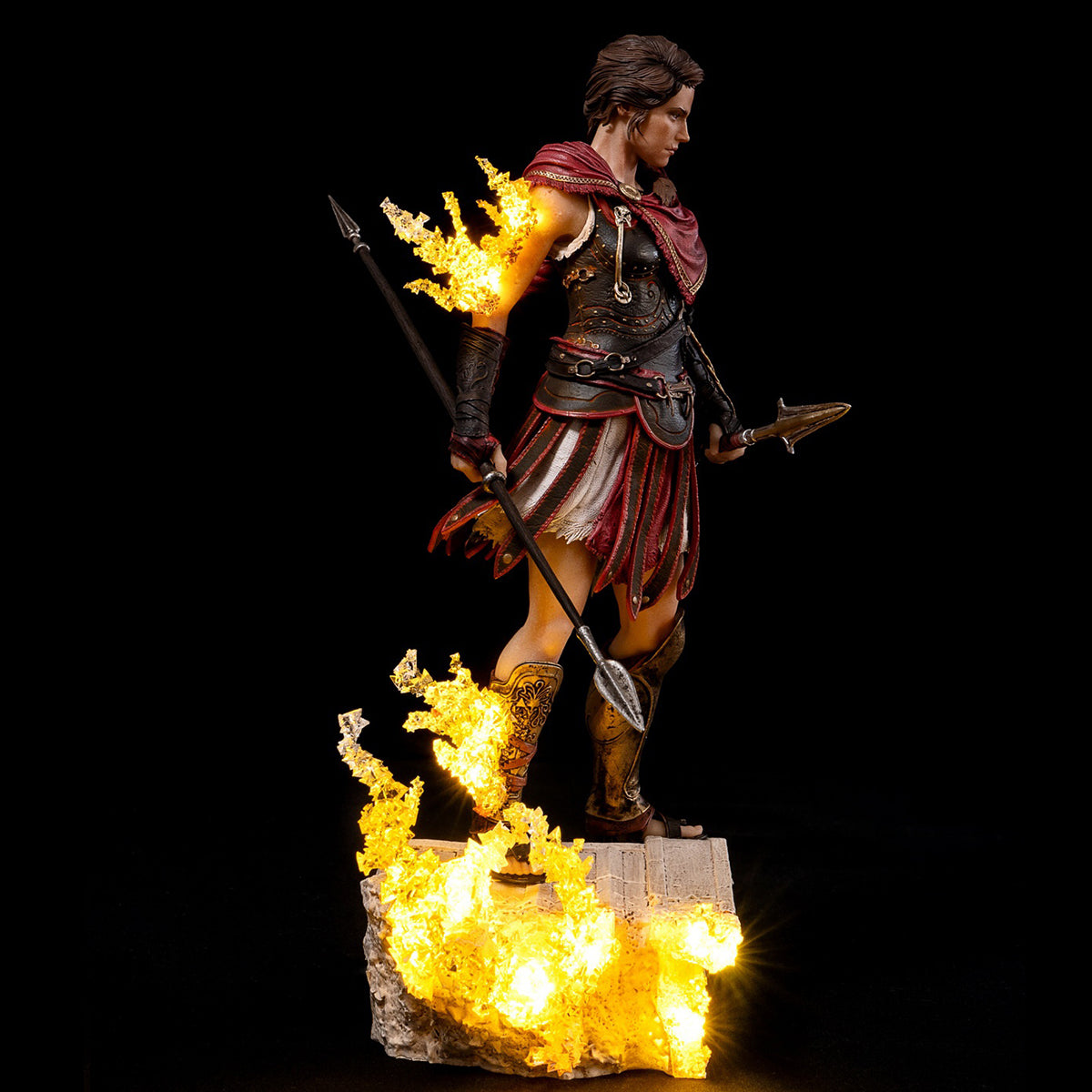 PureArts Assassin’s Creed Animus Kassandra Game Character Art Statue
