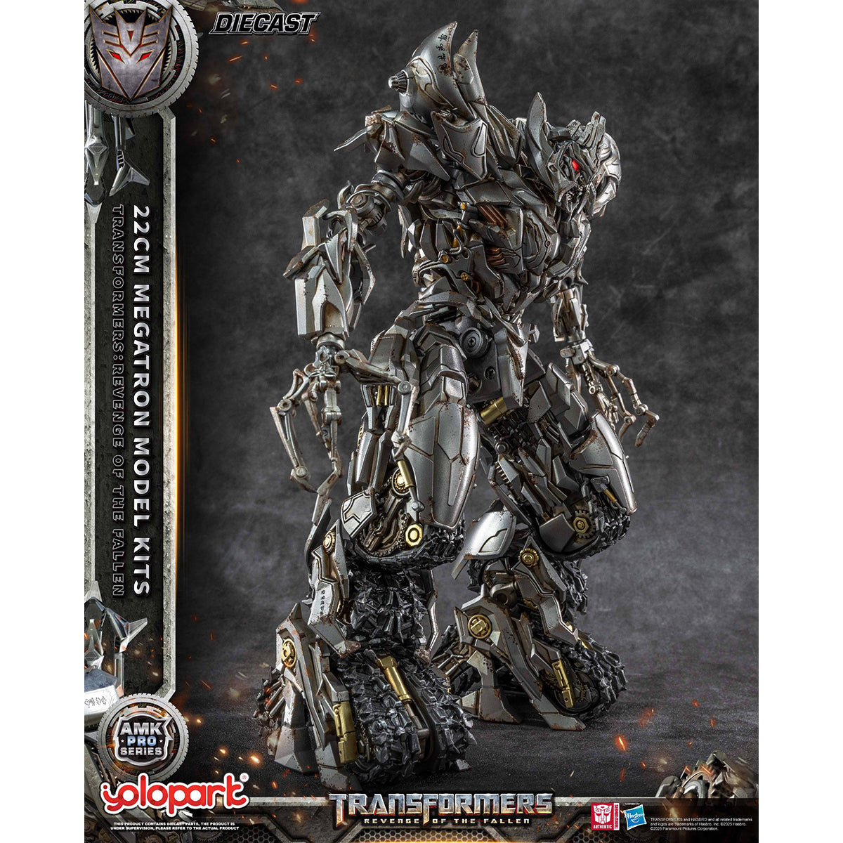Yolopark AMK PRO Series Transformers：Revenge of the Fallen - Megatron Model Kit