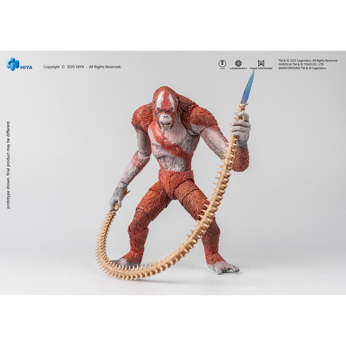 HIYA Exquisite Basic Series 6 Inch Godzila x Kong The New Empire Skar King EBG0417 Action Figure