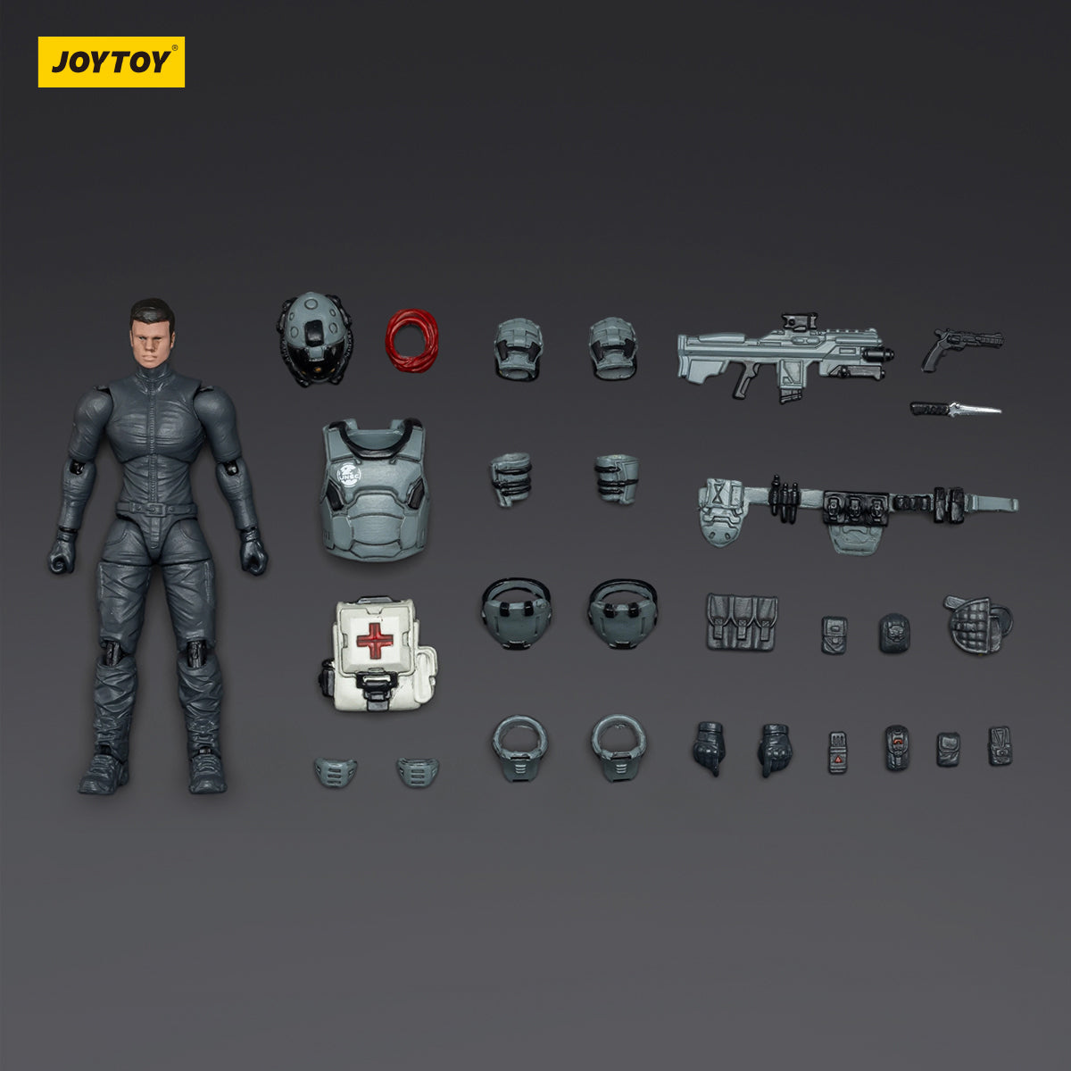 JOYTOY Dark Source APOC Series Storm Lucis Fire Support Type Mech & UNSC Mirage Squad 1/25 Scale Action Figure