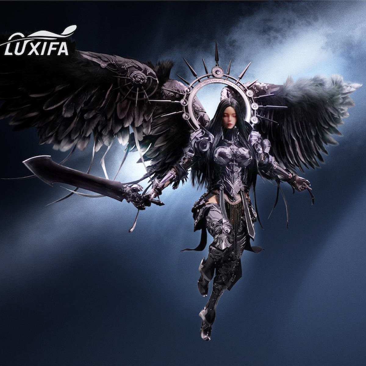 LUCIFER, Silent Wings Dark Angel & Silent Wings Soloist, Action Figures