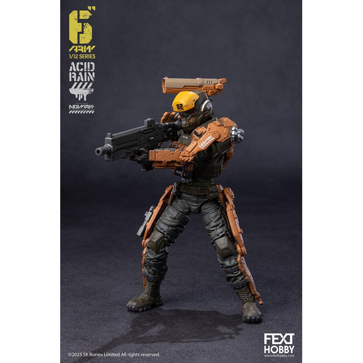 FEXT HOBBY Acid Rain World: Novark FXH-AR-001 THAME/FXH-AR-002 WAR BANNER/FXH-AR-003 SKULLWELDER/FXH-AR-004 PROTEUS 1/12 Scale Action Figure
