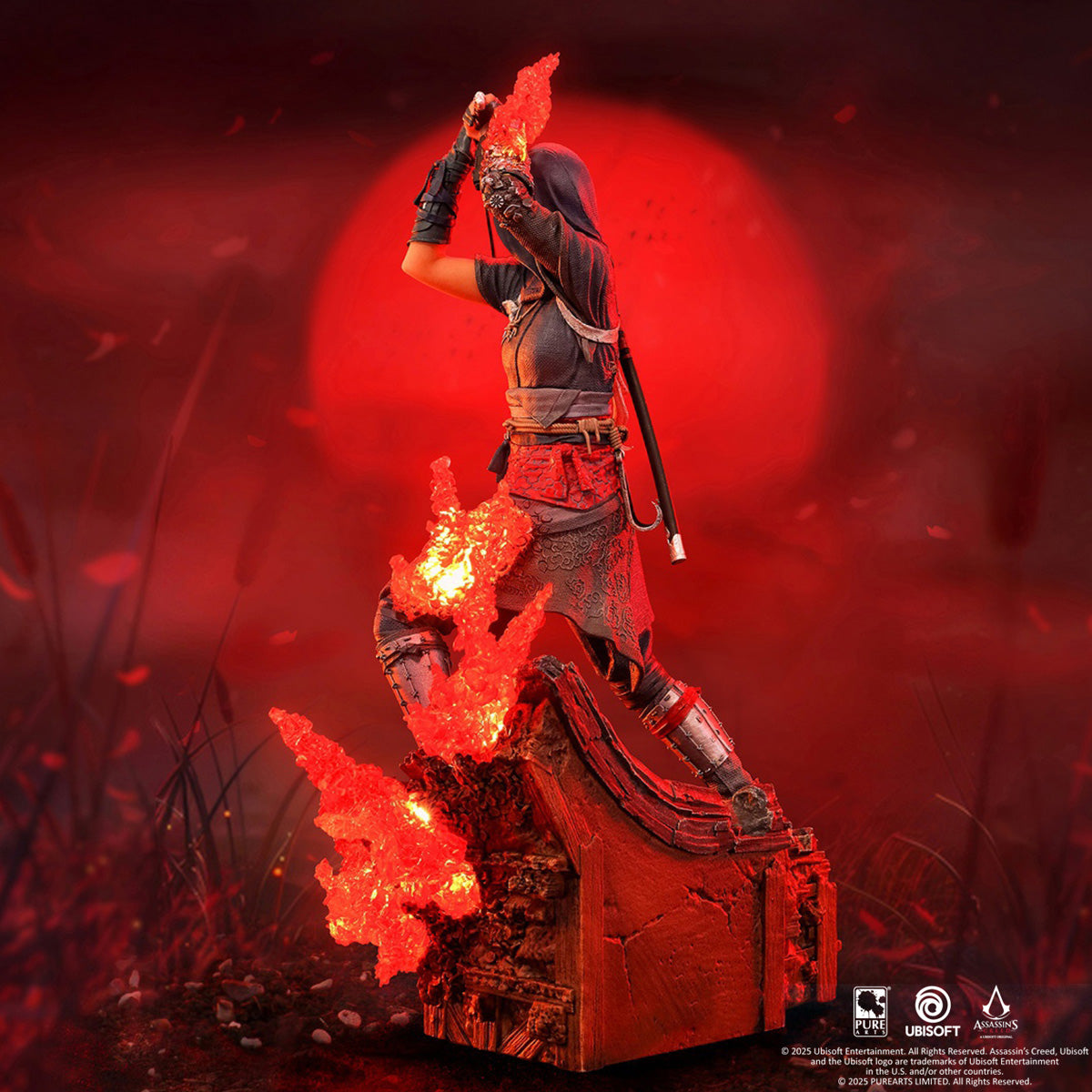 Statuette de jeu PureArts Assassin's Creed Shadows Animus Naoe 28 cm
