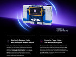 Robosen 36.4cm Flagship Series Transformers G1 Soundwave SBG1 English Version Action Figures Model