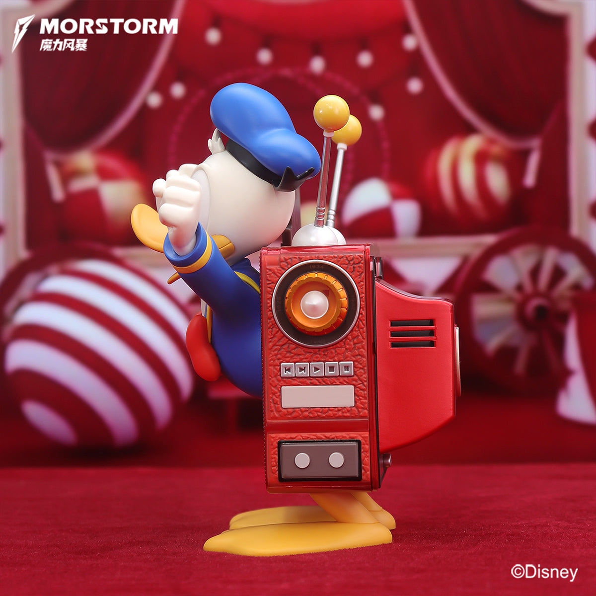 MORSTORM Disney 100th Anniversary Series Donald Duck Television Art Statue