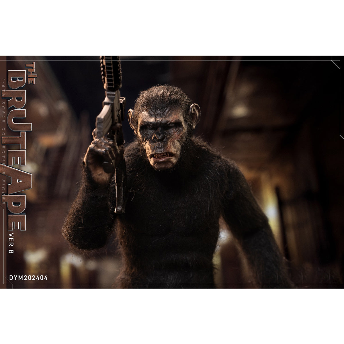 Hellcat, Ape Leader & Black Painted Horse 1/6 Scale Action Figure