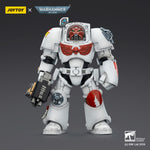 JOYTOY Warhammer 40,000 White Scars Terminator with Power Fist and Assault Cannon & with Power Fist and Storm Bolter & with Power Sword and Storm Bolter Action Figure