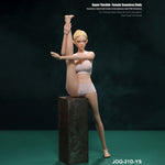 JIAOUDOLL 1/6 Slender Elegance Medium Bust Detachable Feet Supermodel Long Legs Female Action Figures Body