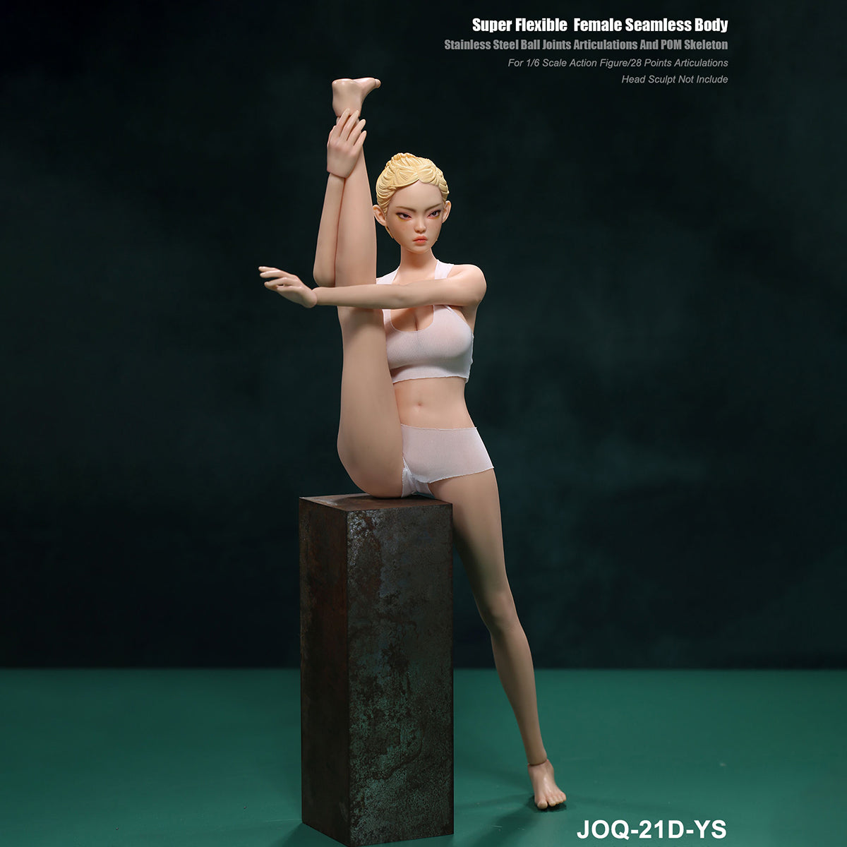 JIAOUDOLL 1/6 Slender Elegance Medium Bust Detachable Feet Supermodel Long Legs Female Action Figures Body