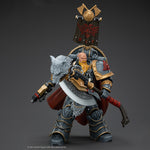 (Only Shipped to the US) JOYTOY Space Wolves Legion Praetor with Power Axe and Combat Shield JT00133 Warhammer 1/18 Scale Action Figure
