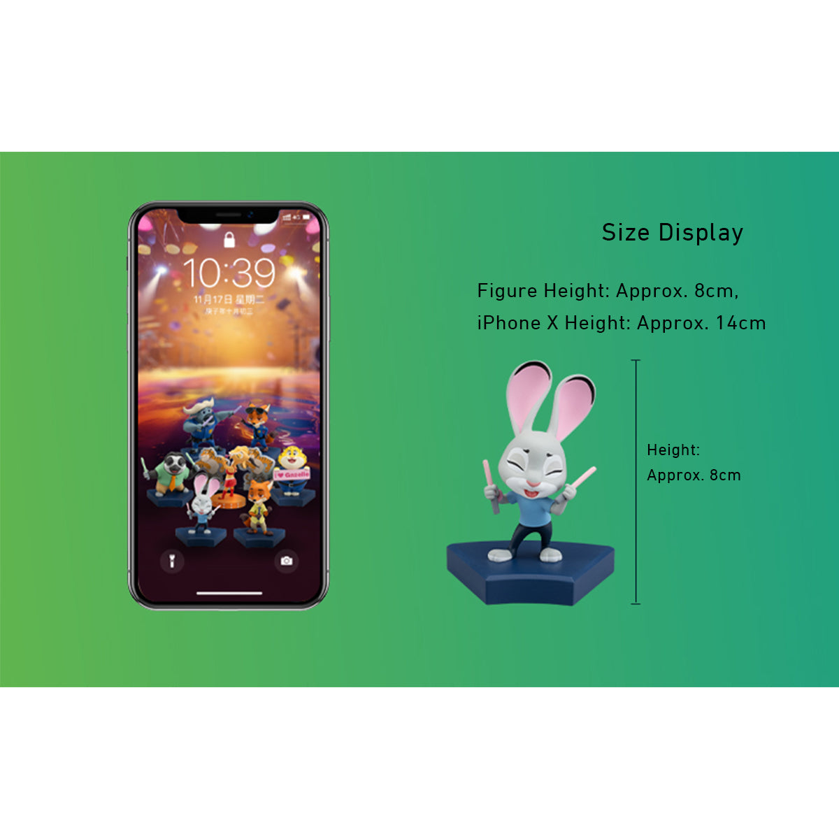 Beast Kingdom Walt Disney MEA-074 Zootopia Concert Series Single Blind Box Figure