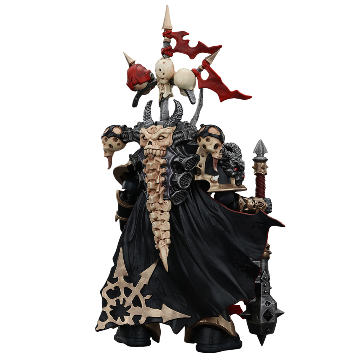 JOYTOY Chaos Space JT00997 Marines Black Legion Chosen Champion with Bolter and Power Maul 1/18 Scale Action Figures