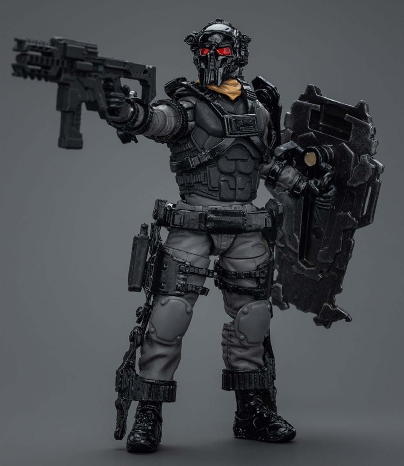 HiPlay JoyToy Military Collectible Figure: Army Builder Pack Bounty Hunter with Blast Shield 1:18 Scale Action Figures JT1774