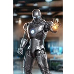 Figurine de collection ZD Toys série anniversaire : Iron Man MK2, édition illuminée, hauteur 18 cm