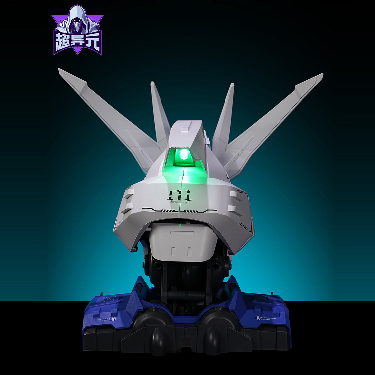 CHAOYIYUAN MODEL King of Sea Buildable Head HW-01 Assembly Model Kits