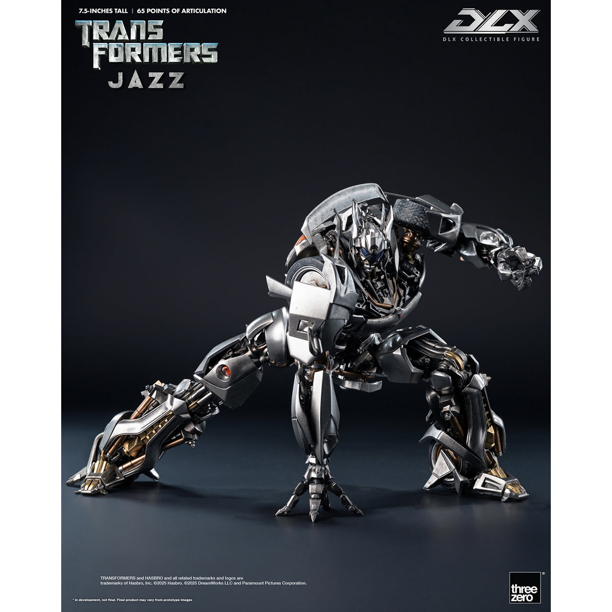 Threezero Transformers DLX Jazz Action Figure