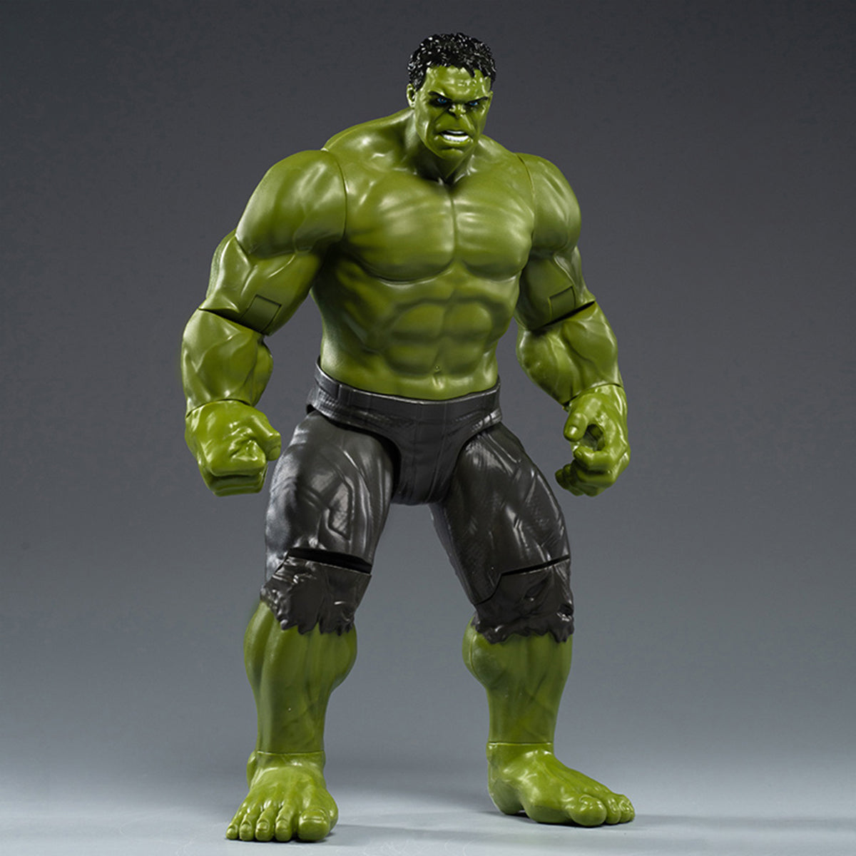 Figura coleccionable completa de ZD Toys: 14 pulgadas, articulada simple - Hulk, estilo película, miniatura a escala 1:5