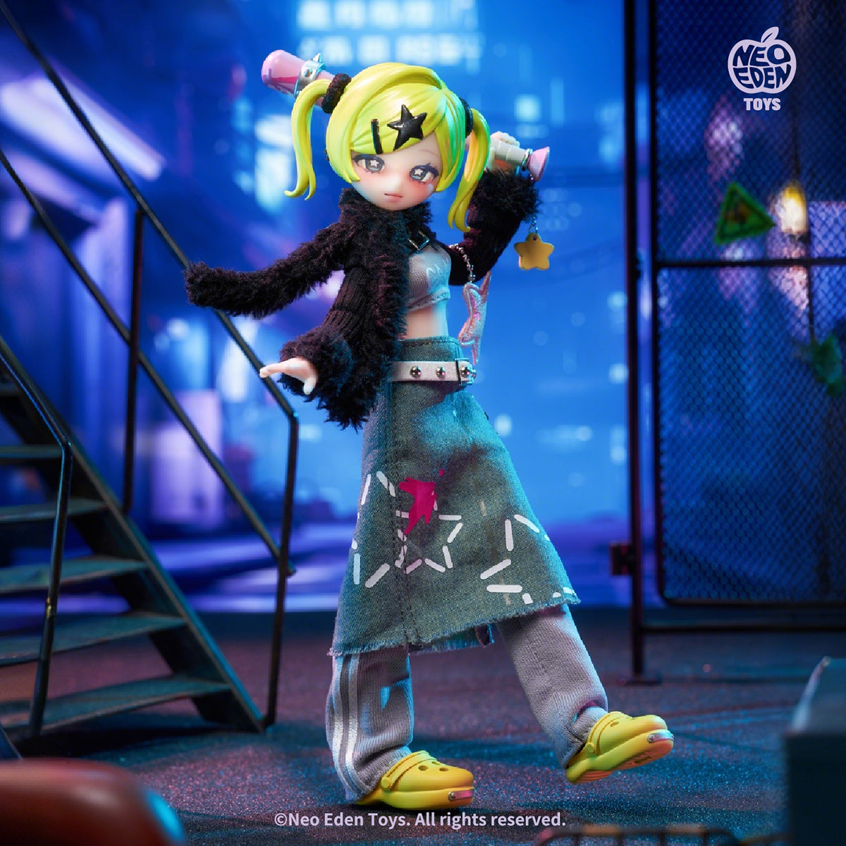 NEO EDEN TOYS bjd Eve Lynna: The Two-Faced Killer Trading Doll Series Blind Box