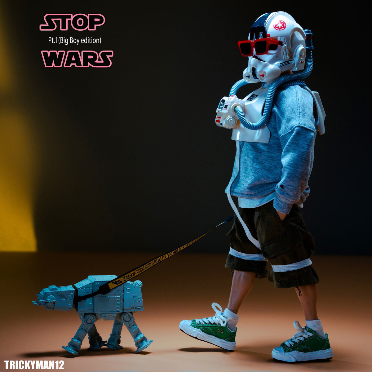 その他 Trickyman12 STOPWARS Part.5 SLOOW TROOPE Trickyman12 Stop Wars 1/6 Slow Trooper Part 5 Limited Figure