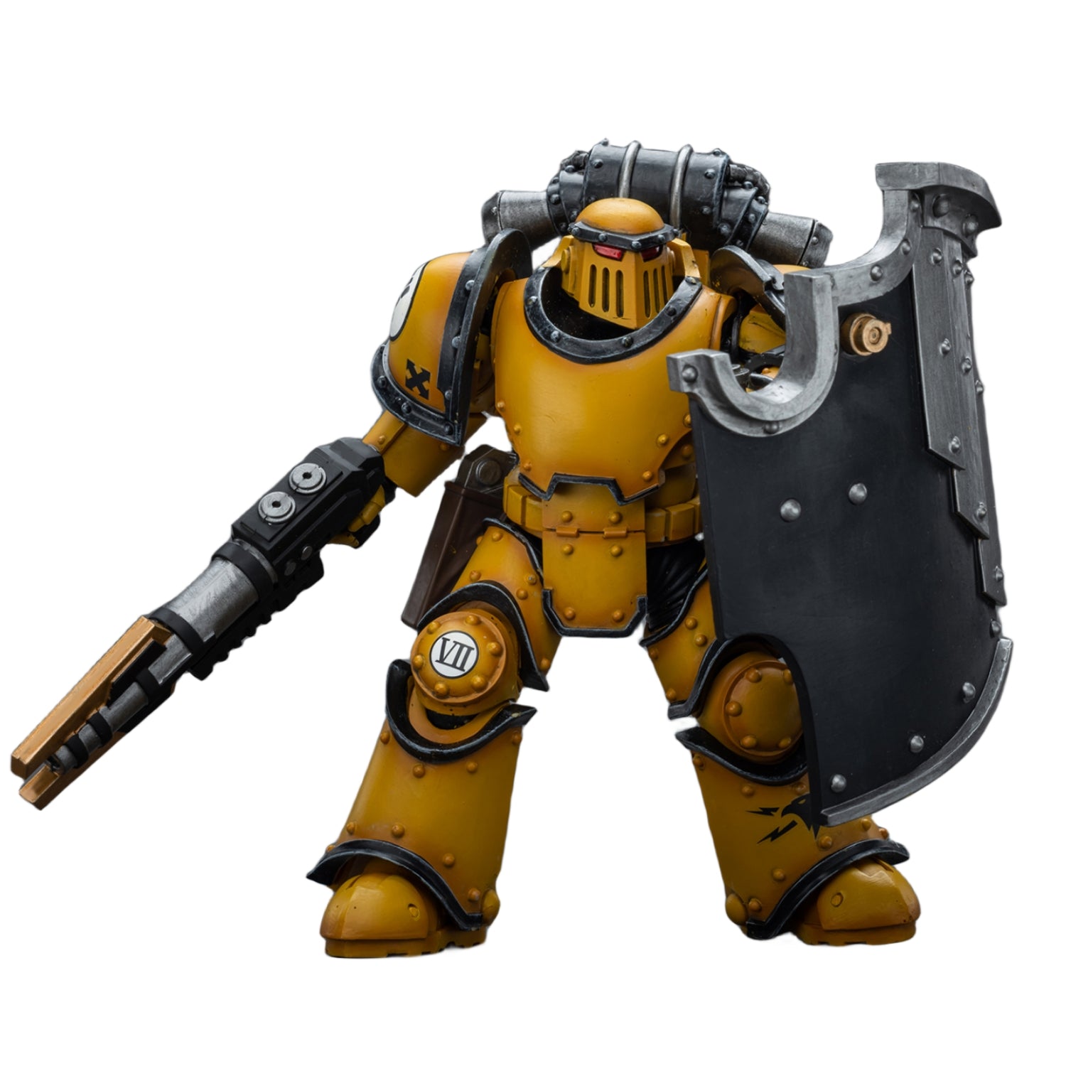 HiPlay JoyToy Warhammer The Horus Heresy: Imperial Fists Legion MkIII Breacher Squad Legion Breacher with Lascutter Action Figures