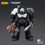 JOYTOY Warhammer 40,000 Raven Guard Terminator with Power Fist and Assault Cannon & with Power Fist and Storm Bolter & with Power Sword and Storm Bolter Action Figure