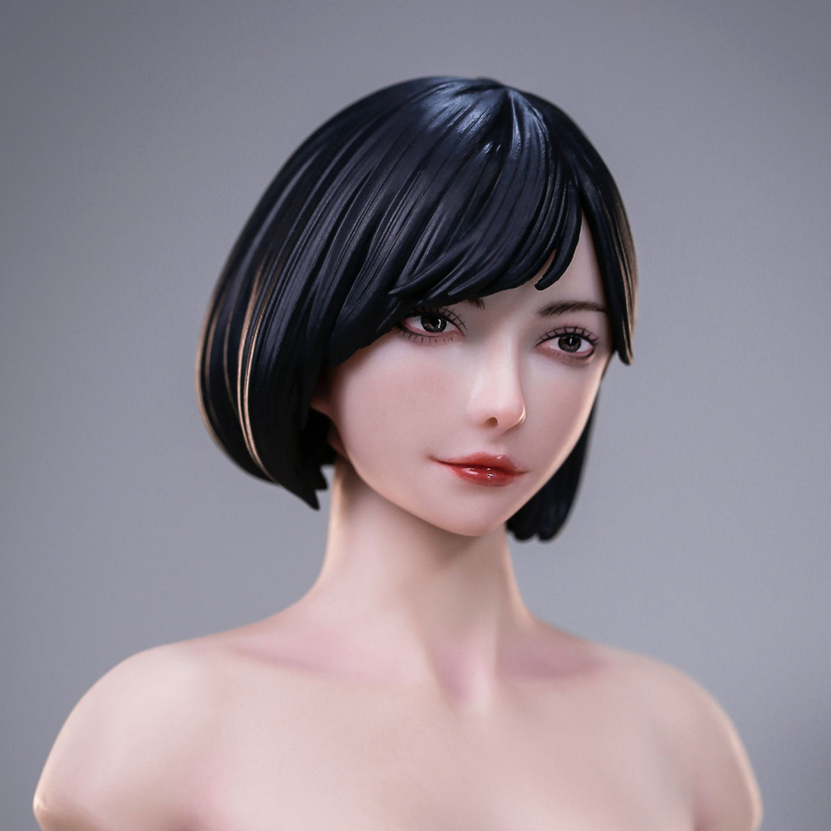 Escultura de cabeza femenina de maestra de la iluminación de LZ TOYS