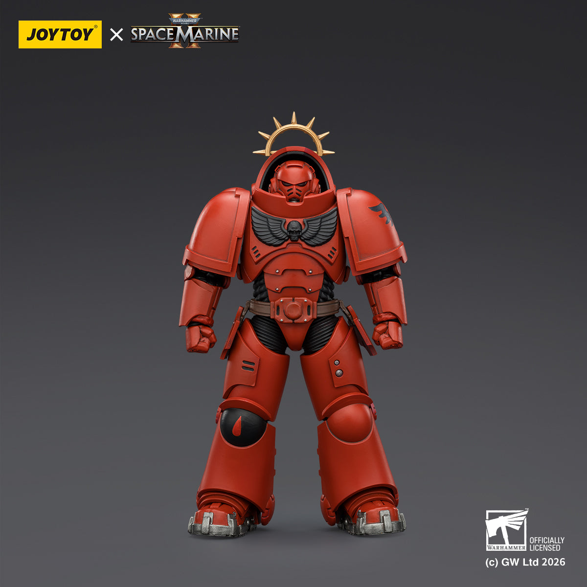 JOYTOY Warhammer 40,000: Space Marine 2 Heavy Intercessor with Heavy Bolt Rifle and Bolt Pistol (Game Edition) 1/18 Scale Action Figure