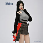 ZYTOYS, AK47 Assault Rifle/P90 WWII Gun Rifle Weapon Gun Model Doll Accessory for 12-inches Action Figurine
