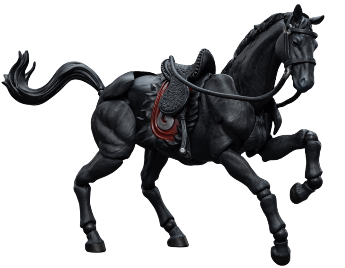 HiPlay JoyToy Warhammer 40K Collectible Figure: Dark Source JiangHu War Horse Black 1:18 Scale Action Figures JT8001 (War Horse Black)