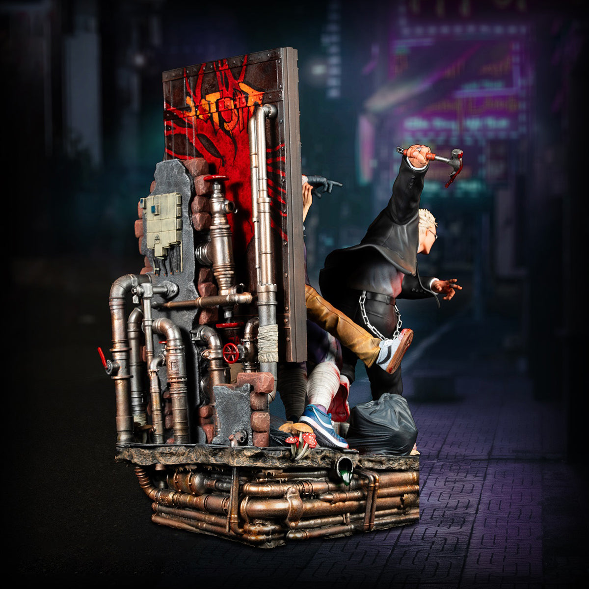 Figurama 1/8 Dorohedoro Shin & Noi 2 Release Elite FigumiZ Series Art Statue