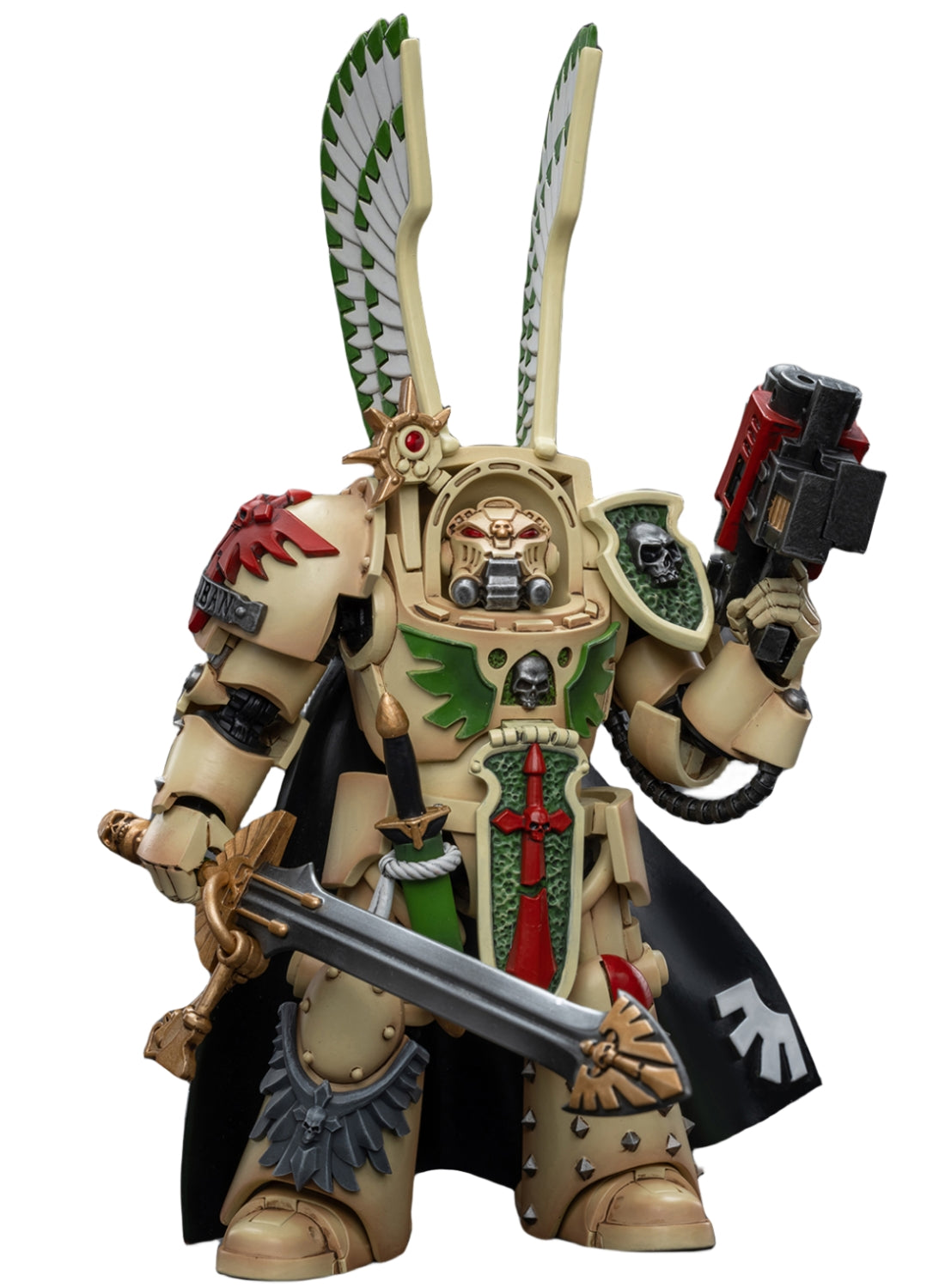 HiPlay JoyToy JT9169 40K Collectible Figure: Dark Angels Deathwing Strikemaster with Power Sword 1:18 Scale Action Figures