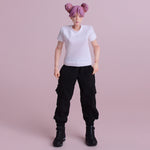 Vêtements de poupée ATStory : T-shirt blanc à manches longues et courtes pour figurine de collection de 15 cm