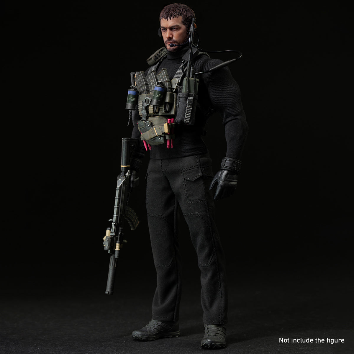 Figuras de acción y paquete de accesorios de HOTPLAY Captain Wolf Hunter