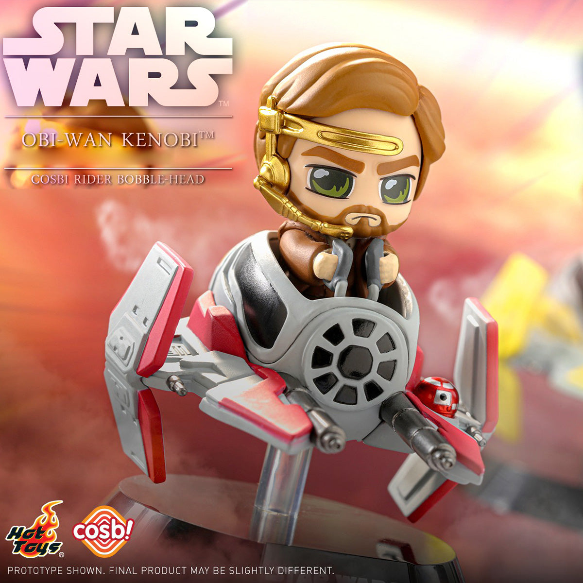 Hot Toys Star Wars Cosbi Rider Bobble-Head Collection (Series 1) CBX180 Stylized Mini Vehicle Blind Box