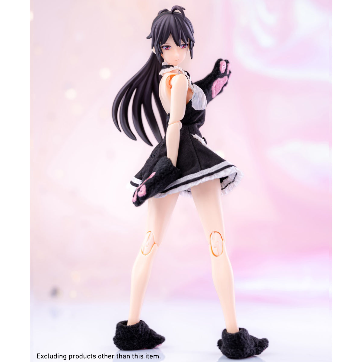 HASUKI 1/12 Maid Outfit Doll Clothes Costume Accessory for 6-inches Figure