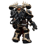 JOYTOY Warhammer 40,000 Chaos Space Marines Black Legion Chosen with Bolt Pistol and Power Fist Action Figures