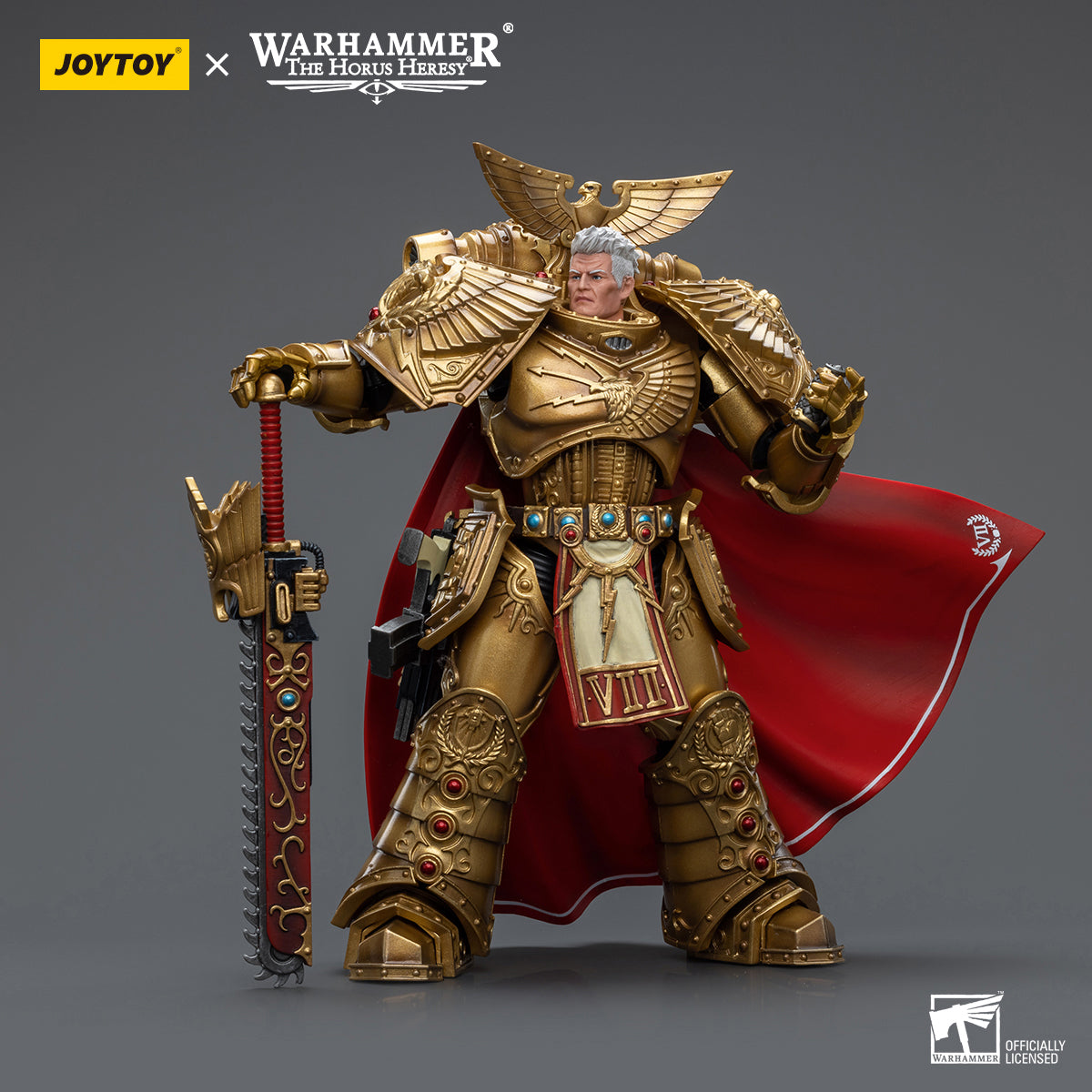 (Only Shipped to the US) JOYTOY Imperial Fists Rogal Dorn Primarch of the Vllth Legion JT8865 1/18 Scale Action Figure